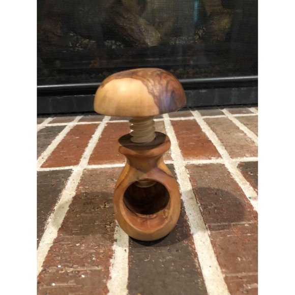 nobrand Other Vintage Wooden Mushroom Nutcracker Poshmark